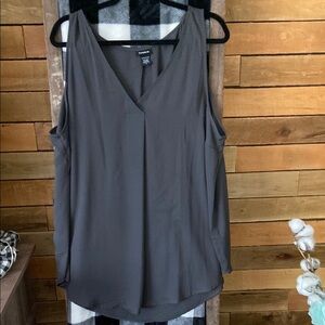 Torrid Gray Relaxed Tank Top